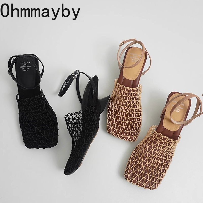 Luxury Lifestyle - Tasarımcı Lüks Hollow Out Kadın Sandalet