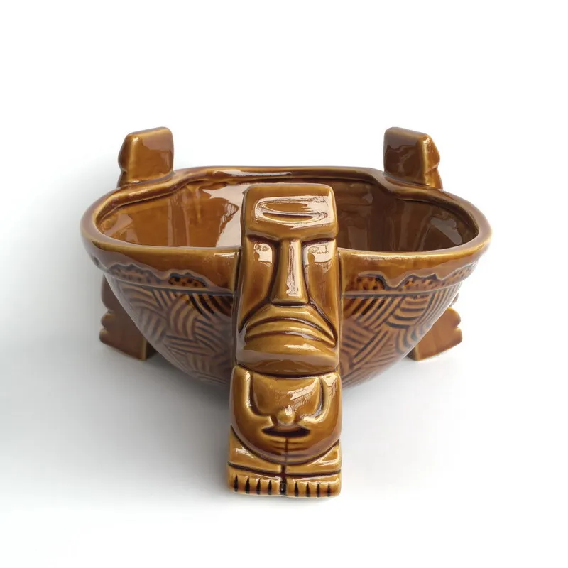 Copper Cocktail Mug - Büyük Tiki Kupası Kokteyl Bardağı Bira