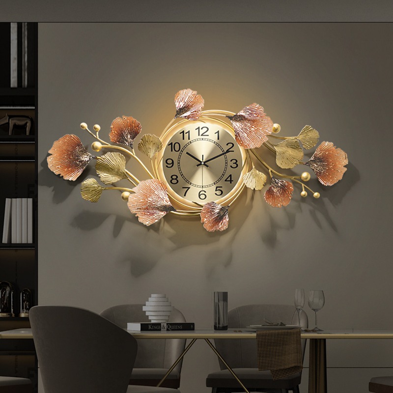 Luxury Lifestyle Aesthetics - Çin Tarzı Yaratıcı Duvar Saati Oturma