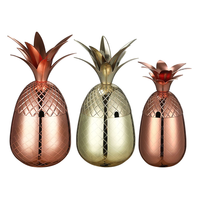 Ananas Desenli Bardak / Kupa M - Copper Cocktail Mug incelemesi ve fiyatı
