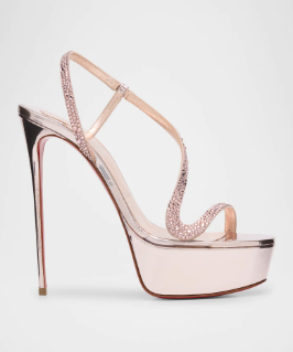 Metalik Deri Platform Stiletto - Luxury Lifestyle incelemesi ve fiyatı