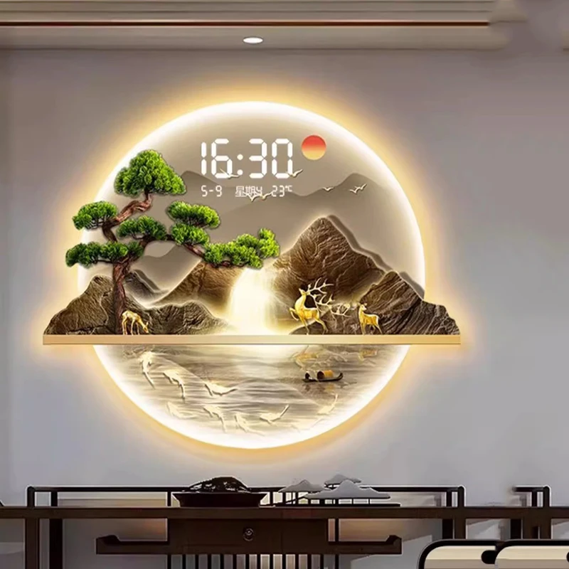 Çin Tarzı Tasarım Duvar Saatle - Luxury Lifestyle Design incelemesi ve fiyatı