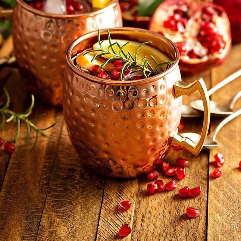 1-6 adet kokteyl şarap bardağı - Copper Cocktail Mug incelemesi ve fiyatı