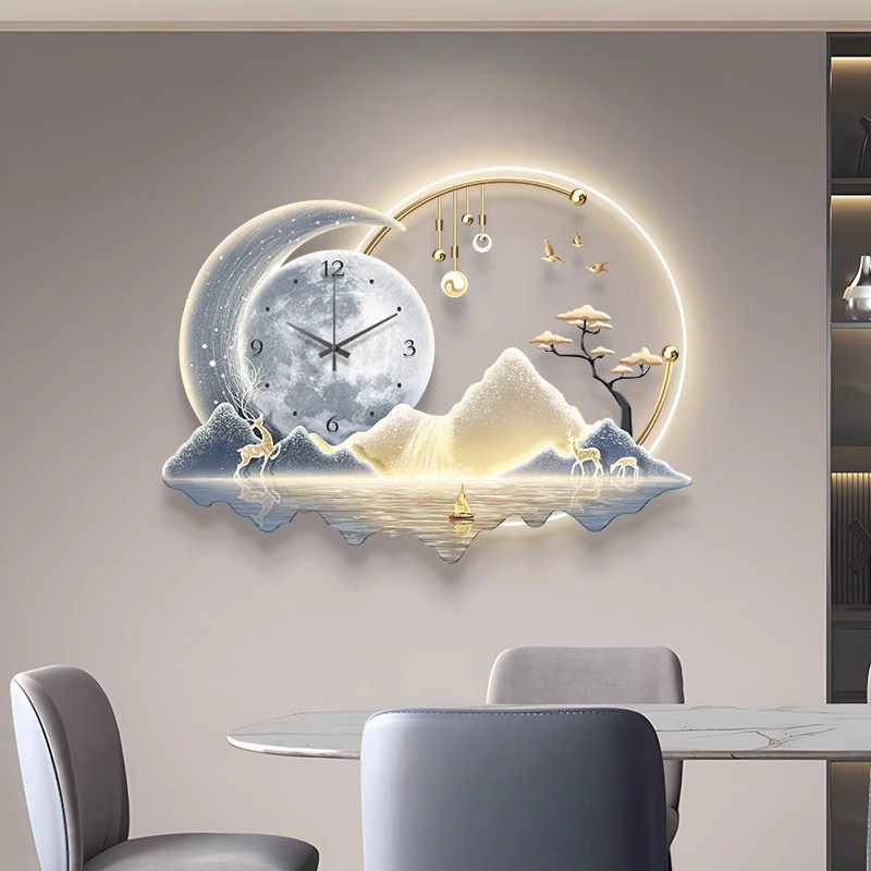 Sanat Duvar Led Saat Duvar Lük - Luxury Lifestyle Design incelemesi ve fiyatı